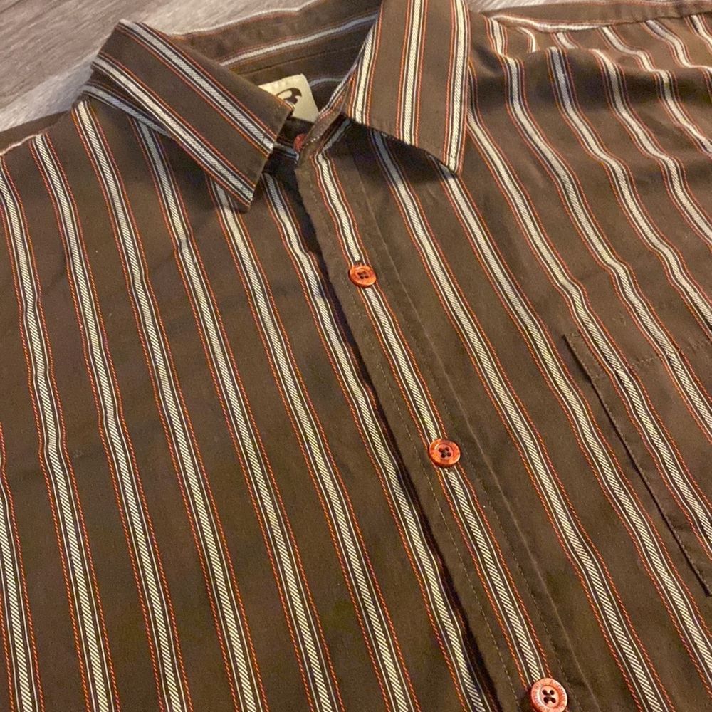Anchor Blue Button Down Shirt